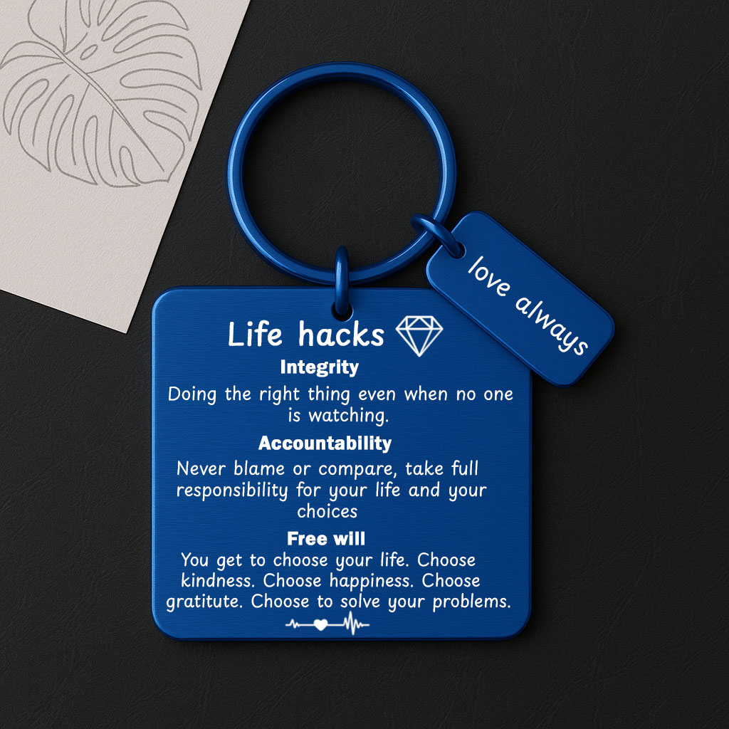 Integrity accountability  blue