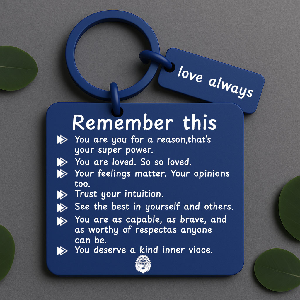self love reminders blue