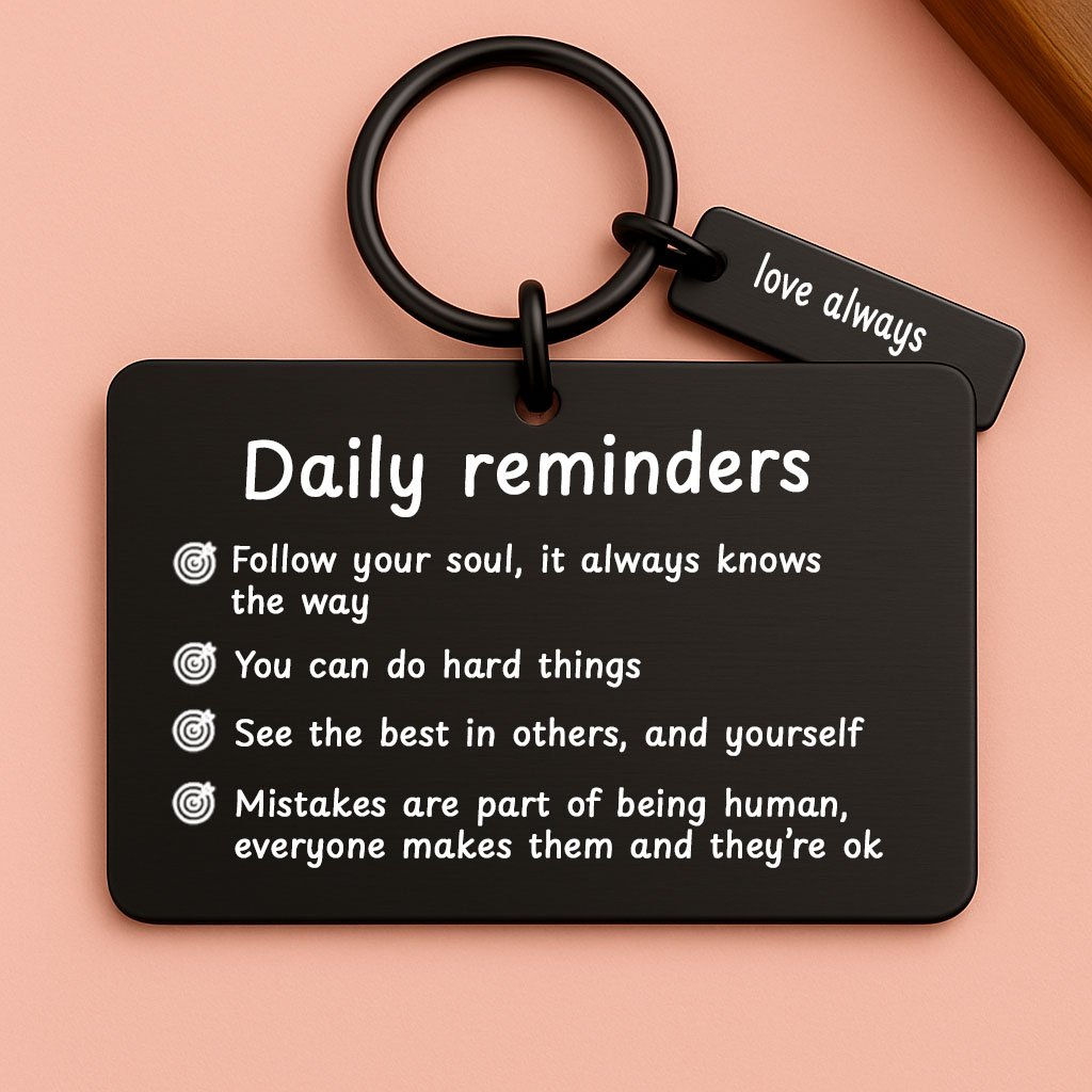 Daily reminders black
