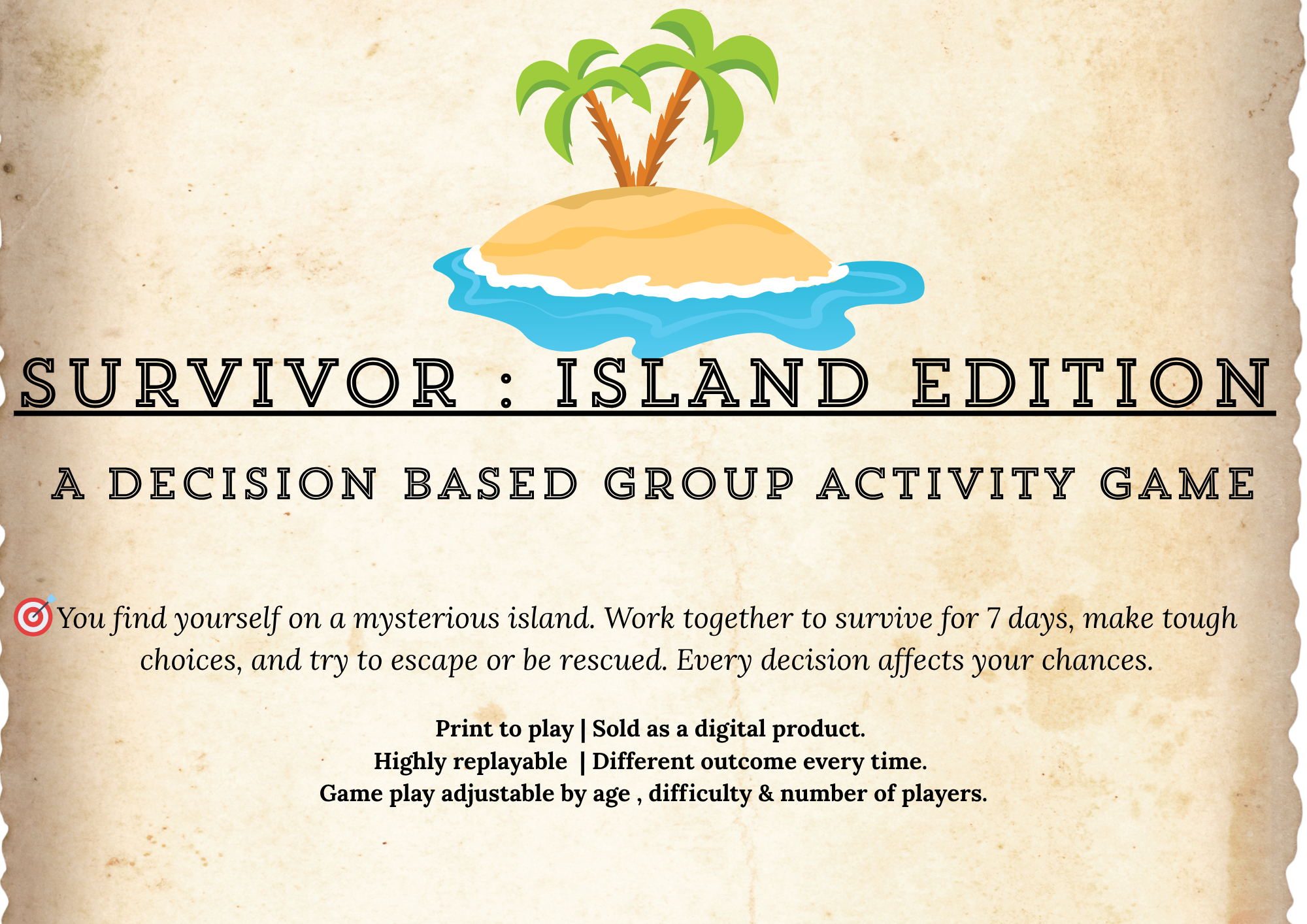 Survivor : Island edition